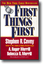 First Things First
