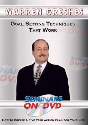 Goal Setting Techniques DVD