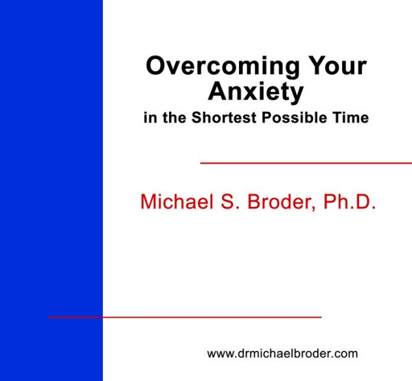 Overcoming Your Anxiety - audio CD or MP3